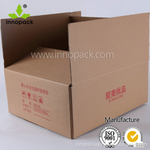 Custom Corrugated Single Wall Shipping Cardboard Box